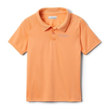 Columbia Polo Jongens, PFG Terminal Tackle Oranje, 91PCSJGIM